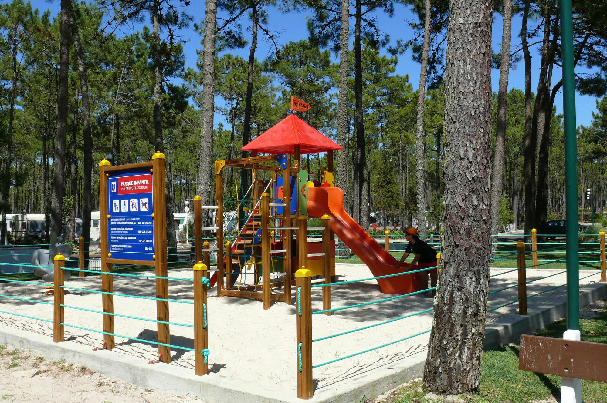 ホテル Parque De Campismo Orbitur Vagueira Gafanha da Boa Hora エクステリア 写真